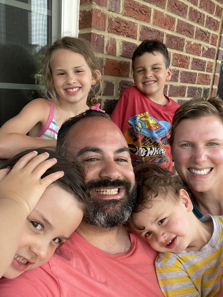 Justin Leapline and family